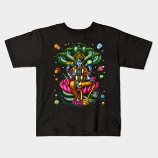 Hindu God Vishnu Kids T-Shirt